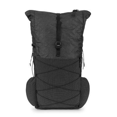 Perspective view of Liteway Urban Pro pack with black mesh and grey fabric accents