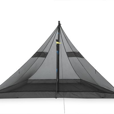 Full exterior shot of the Scout Half Mesh 1P, designed for bug protection and maximum airflow