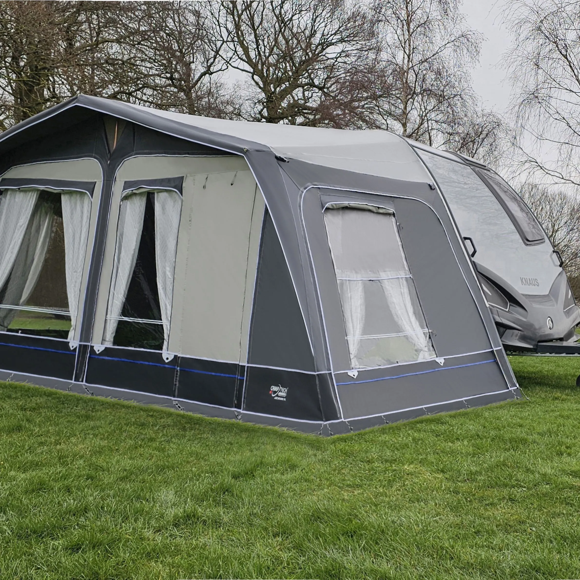 The Archduke DL is a highly specialized piece of kit, engineered specifically to complement the unique profile of the Knaus Sport & Fun caravan models.