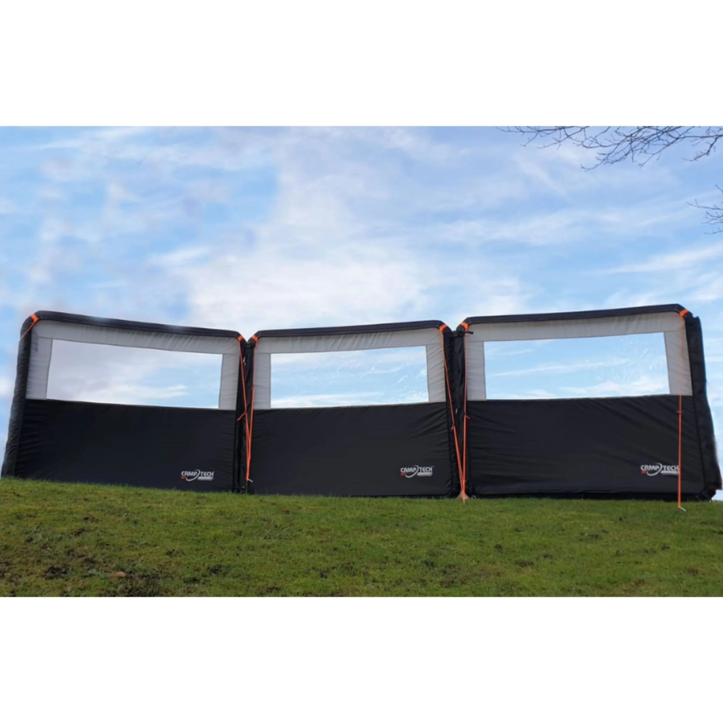 The Bosworth Air Windbreak is a game-changer for anyone who has ever struggled with traditional wooden poles