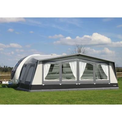 Luxury camping with Camptech Buckingham DL Caravan Awning