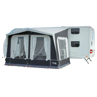 The Countess Touring Air Porch Awning is the perfect solution for the active caravanner who values speed and simplicity without sacrificing internal living space.