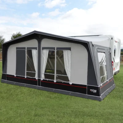 Camptech Cayman DL Caravan Awning is perfect for camping with your caravan everyday and season
