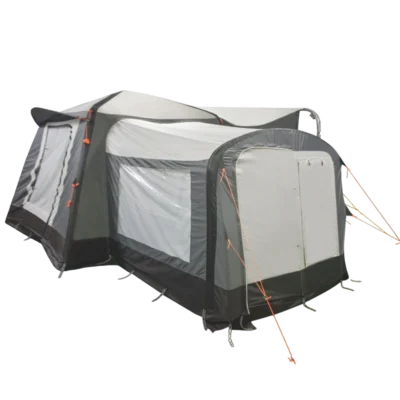 The Tall Annex for the Moto Crown awning is a brilliant layout-boosting asset for motorhome owners who require extra footprint flexibility on their travels.