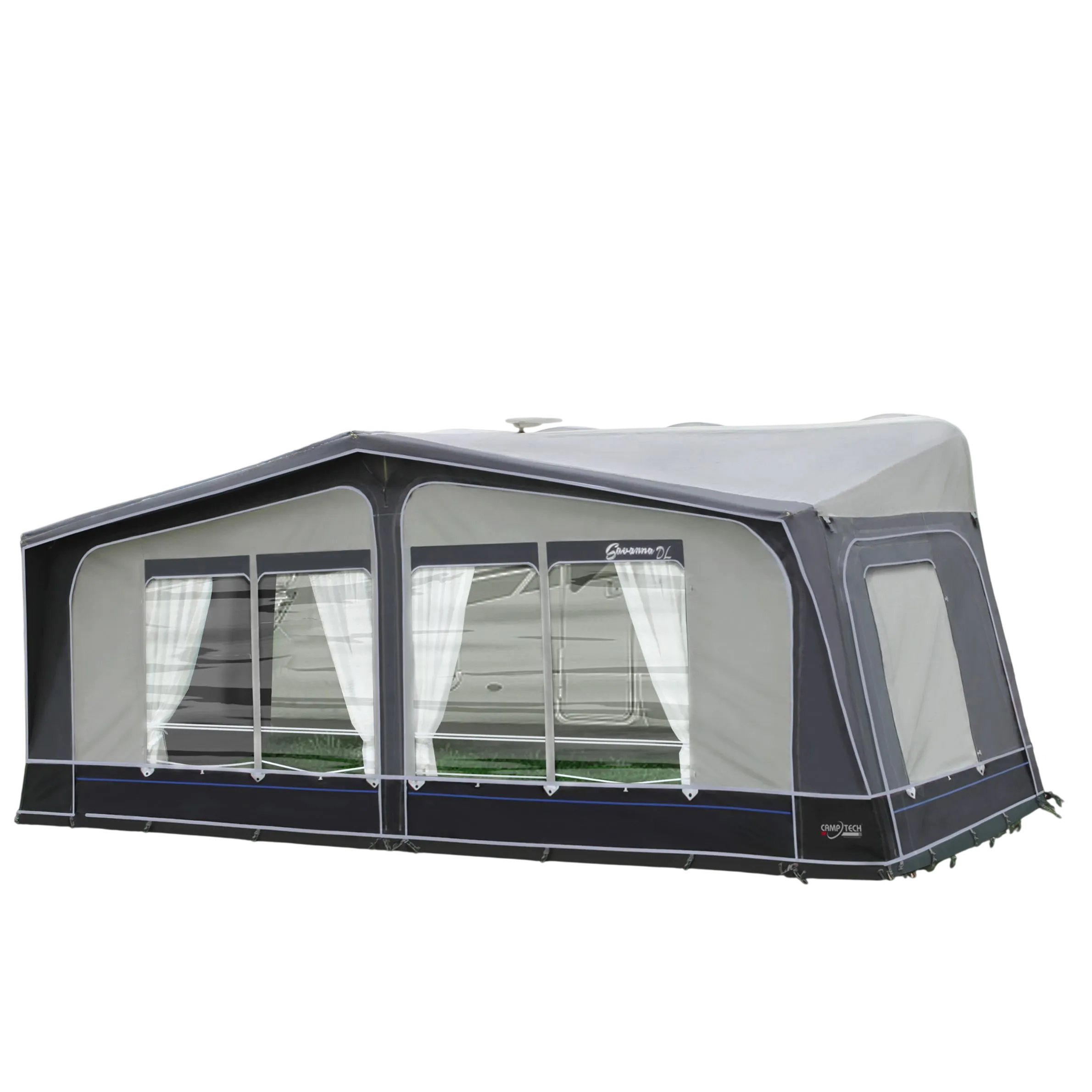 The Savanna DL is a true workhorse in the world of seasonal pitch awnings.