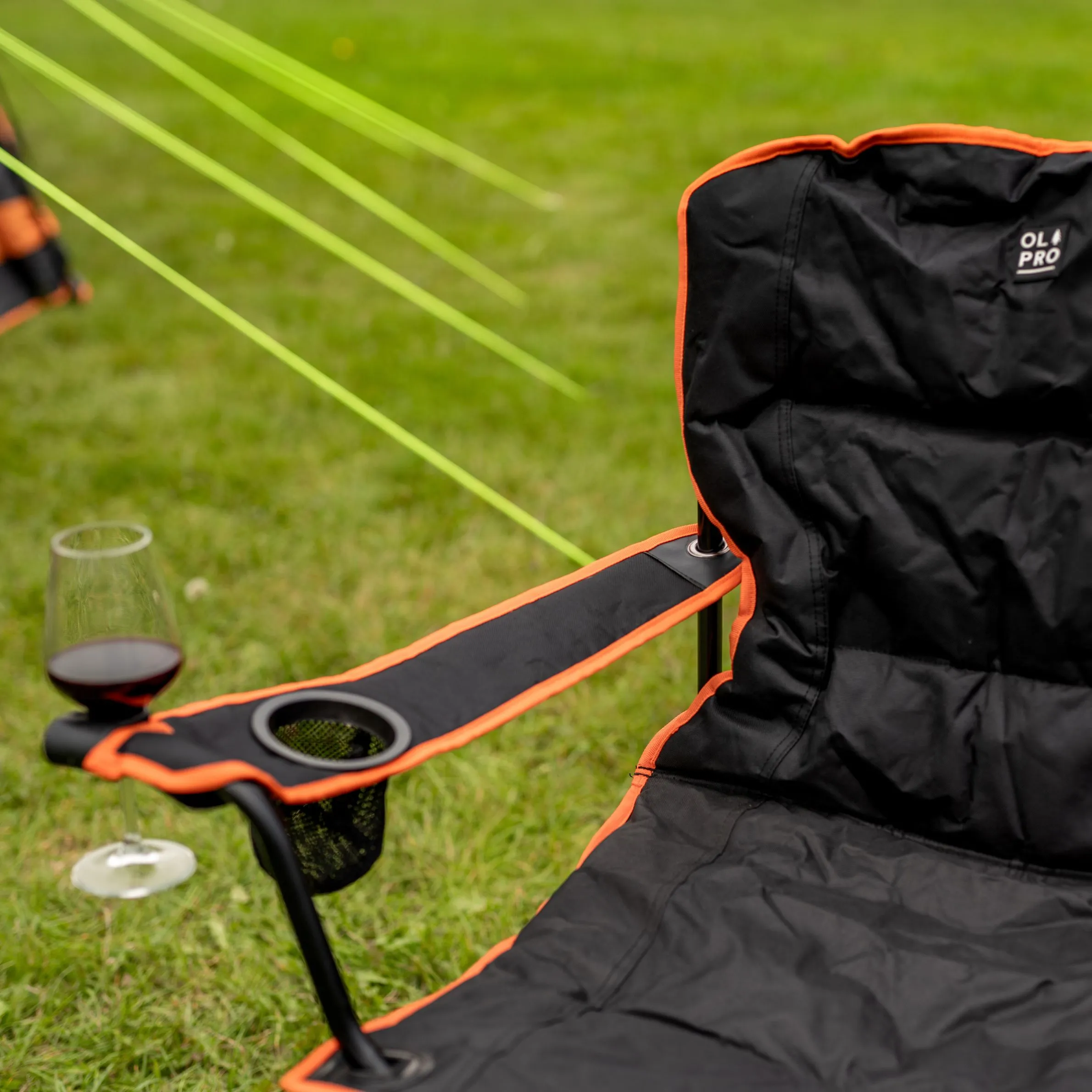 The Henwick Padded Armchair completely redefines baseline comfort for campsite lounging, festival trips, and weekend garden socialising.