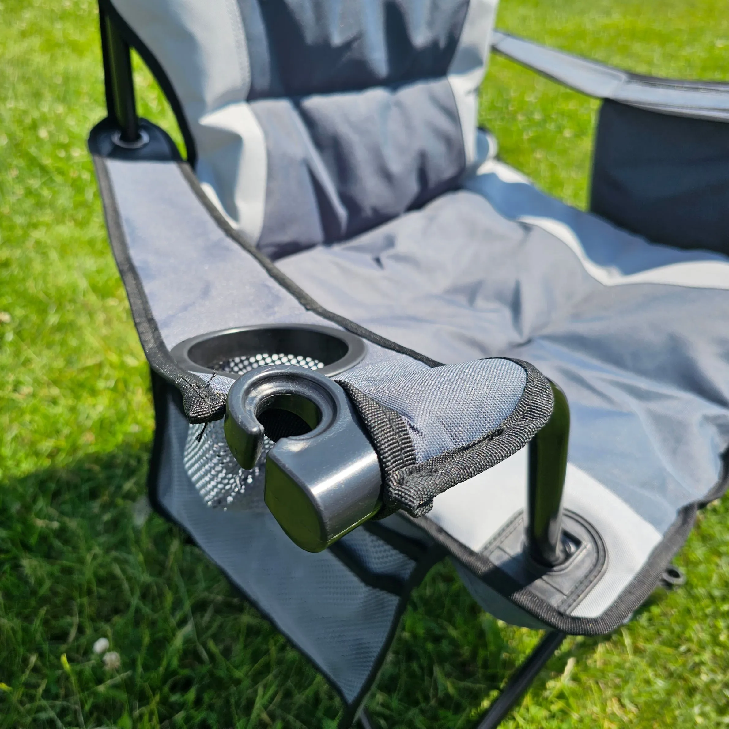 The Henwick Padded Armchair completely redefines baseline comfort for campsite lounging, festival trips, and weekend garden socialising.
