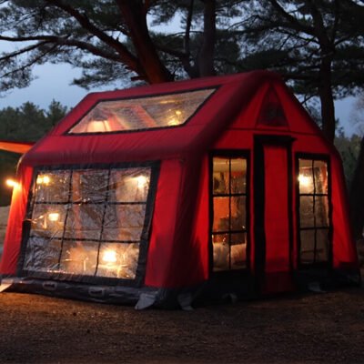 The LONDON 360 DISCOVER Inflatable Tent redefines immersive outdoor living for families of four, blending resort-style glamping luxury with extreme, four-season engineering.