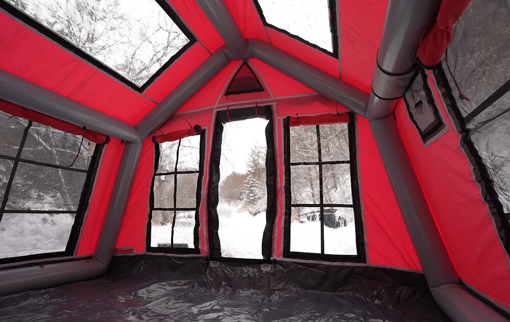 The LONDON 360 DISCOVER Inflatable Tent redefines immersive outdoor living for families of four, blending resort-style glamping luxury with extreme, four-season engineering.