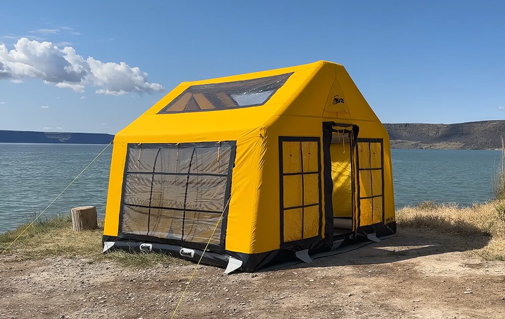 The LONDON 360 DISCOVER Inflatable Tent redefines immersive outdoor living for families of four, blending resort-style glamping luxury with extreme, four-season engineering.